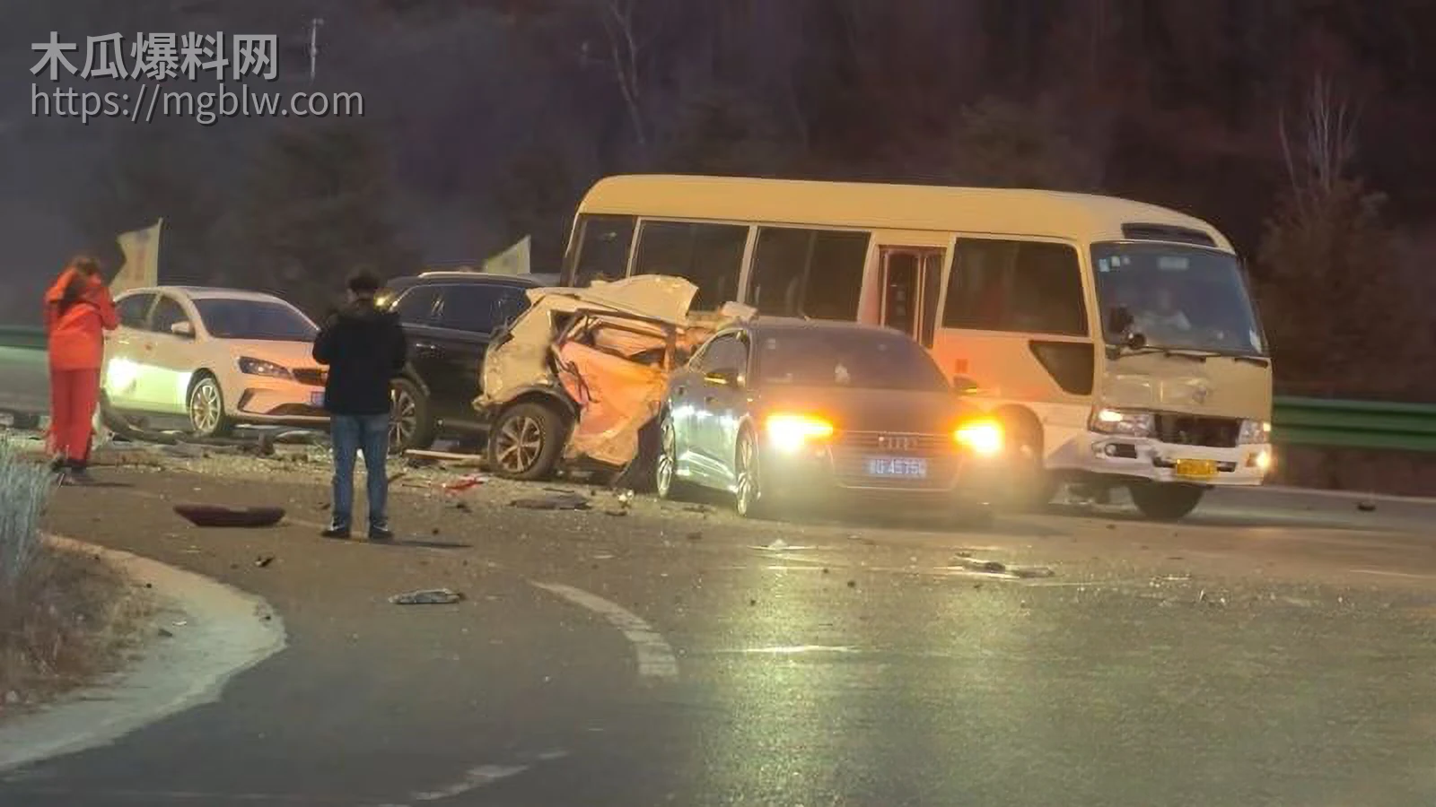 张家口崇礼重大车祸惊魂 4