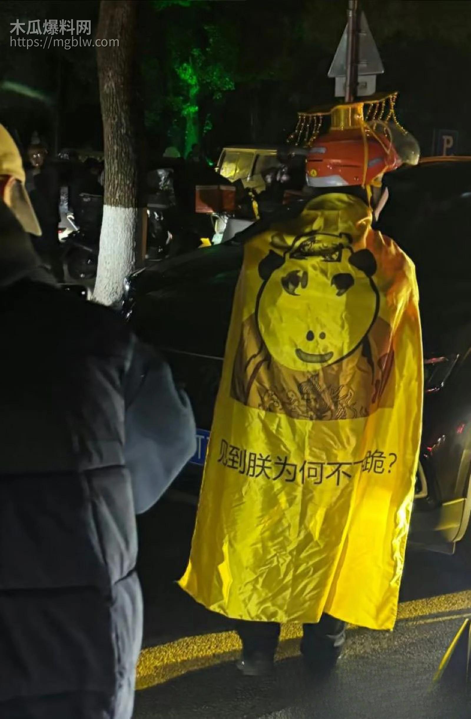 长沙外卖骑手集体抗议 5