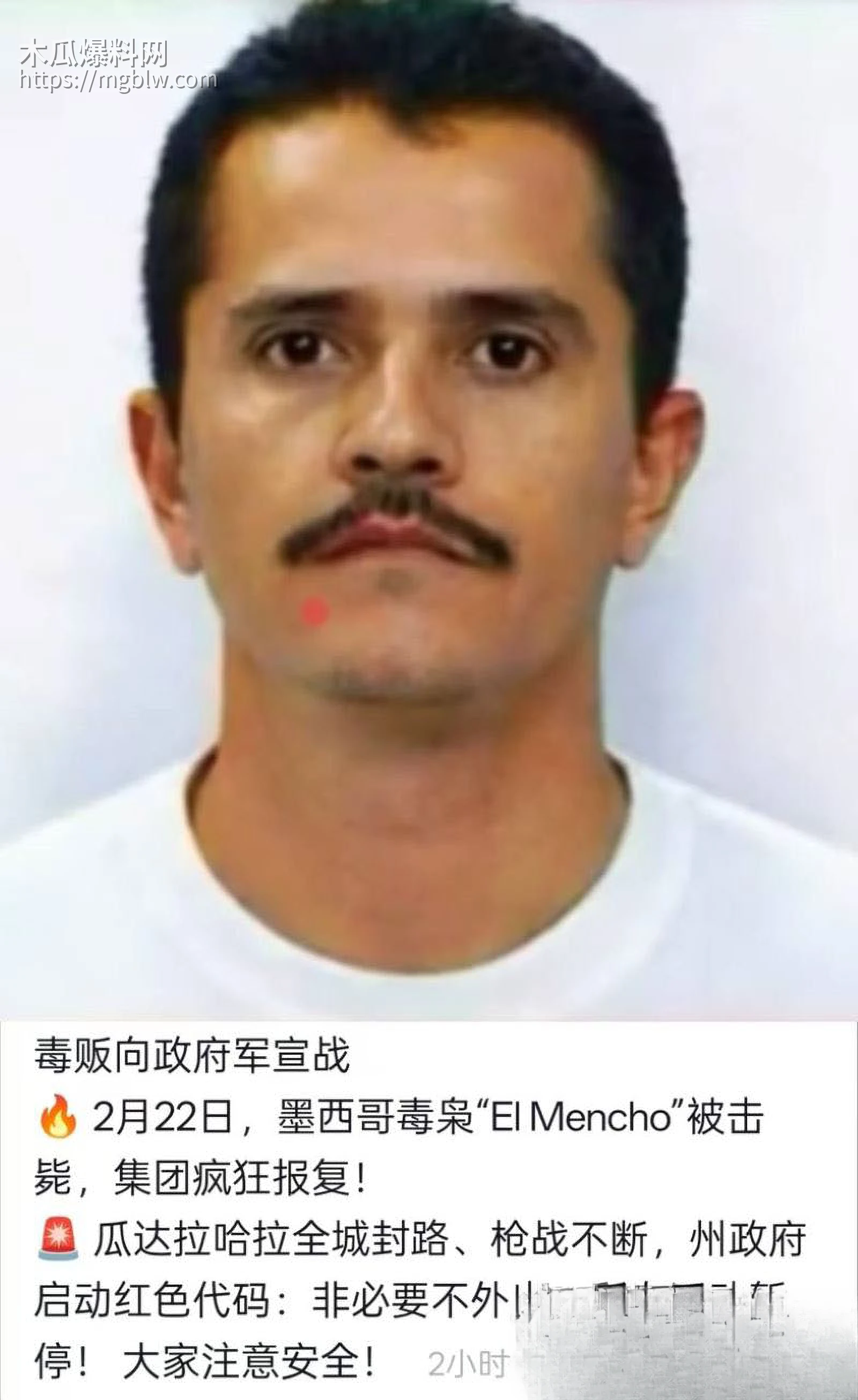 墨西哥头号毒枭门乔毙命 1