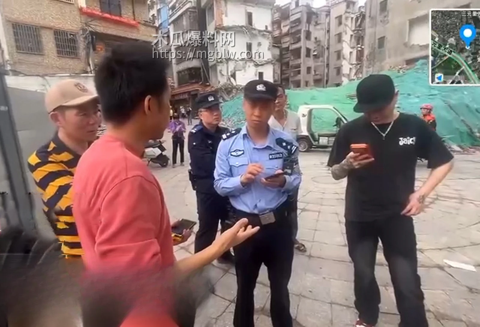 广州乌云区三元里村暴力强拆事件流出4拷贝