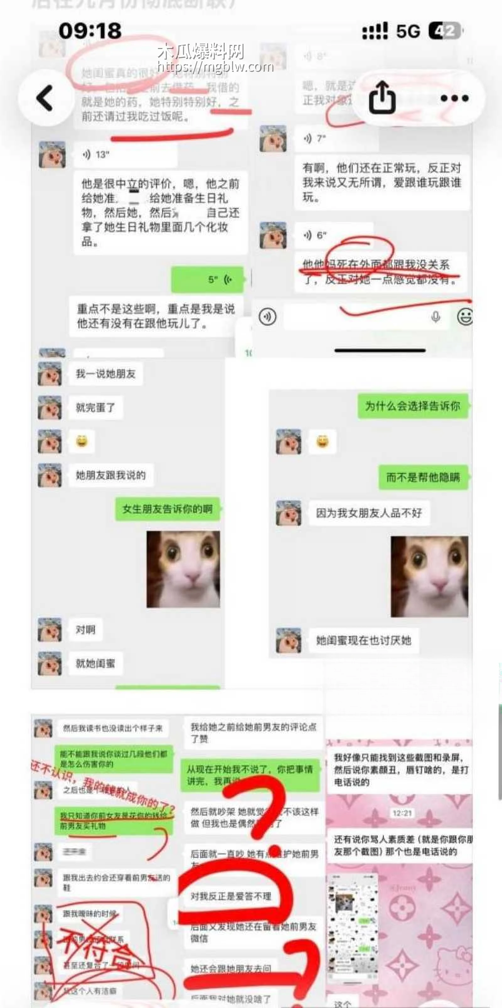 江西景德镇渣男张天翼出轨女友闺蜜09