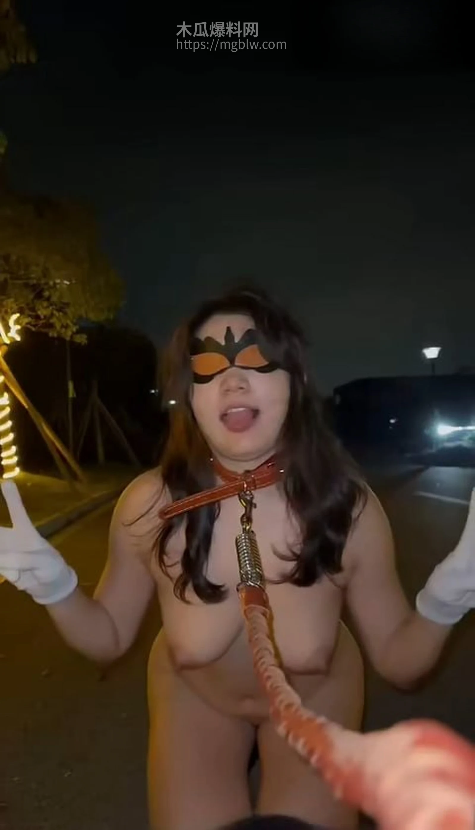 顶级反差母狗户外露出  3