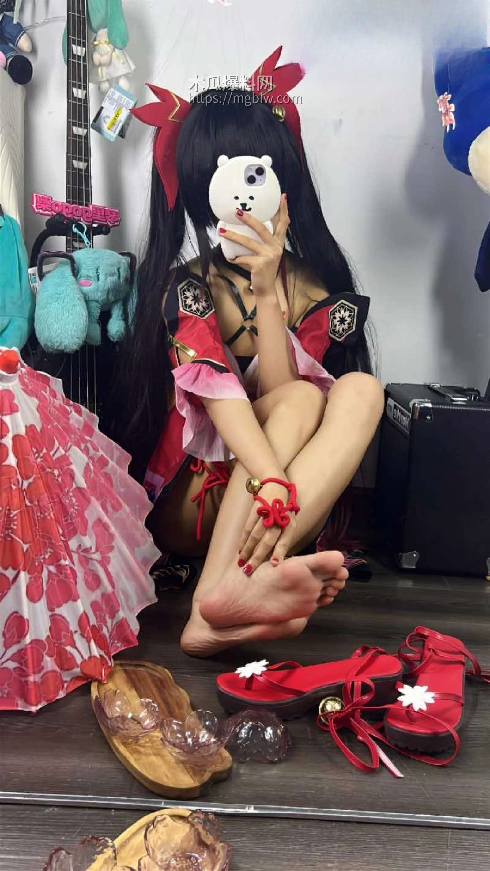 二次元福利姬 琴里gogo梨 cos星穹铁道花火 6